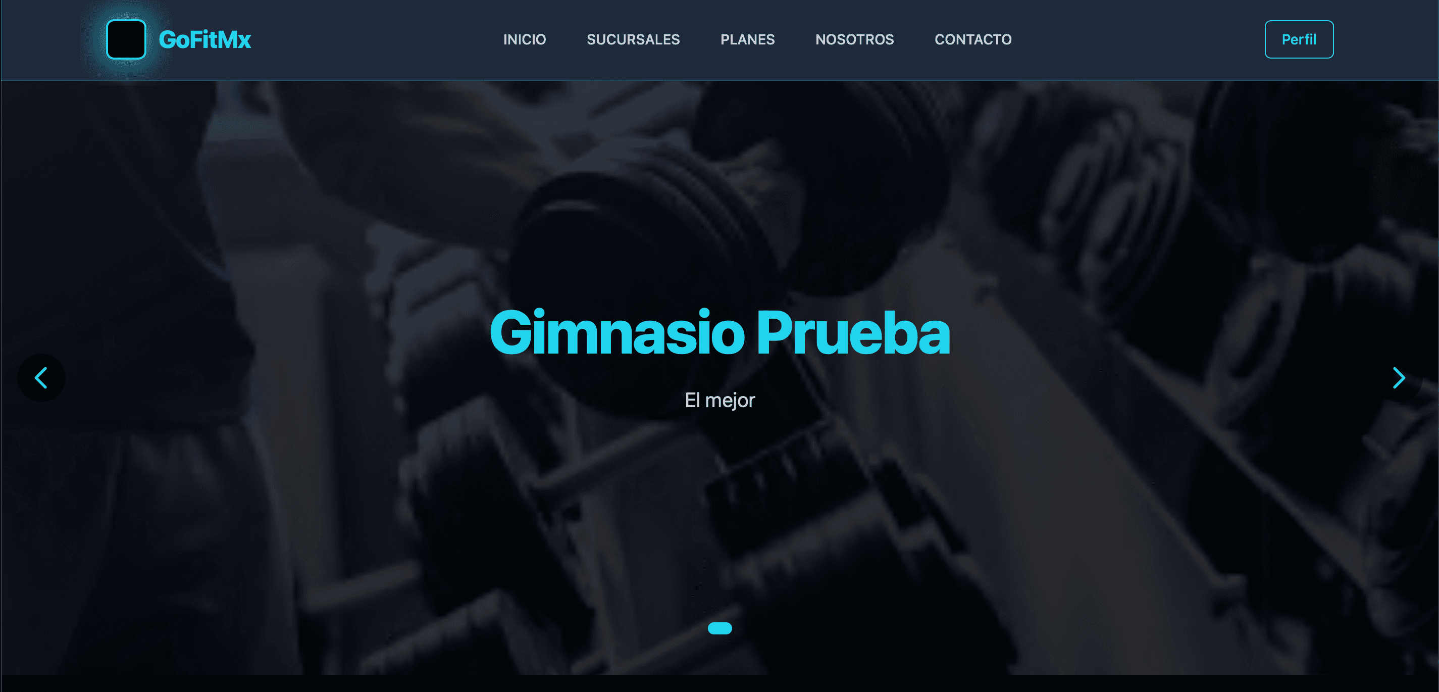 Aplicacion web de Gestión para gimnasios